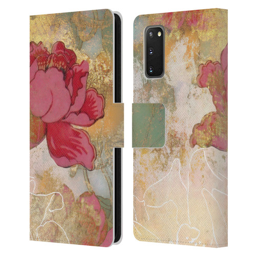 Aimee Stewart Smokey Floral Midsummer Leather Book Wallet Case Cover For Samsung Galaxy S20 / S20 5G