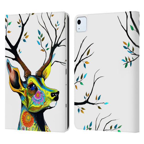 Pixie Cold Animals King Of The Forest Leather Book Wallet Case Cover For Apple iPad Air 2020 / 2022
