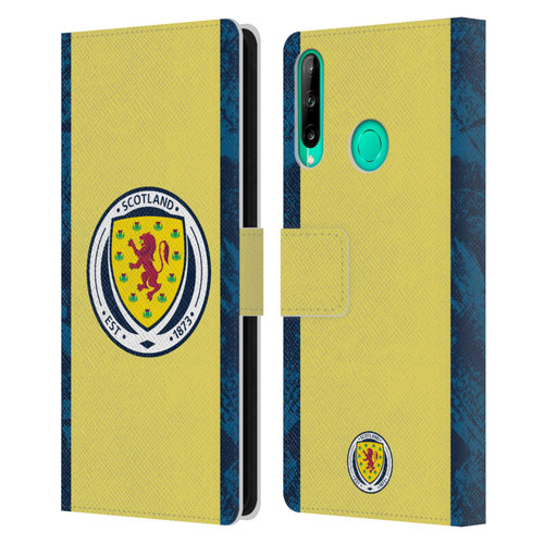 Scotland National Football Team Kits 2020 Home Goalkeeper Leather Book Wallet Case Cover For Huawei P40 lite E