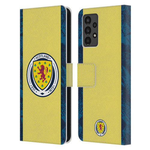 Scotland National Football Team Kits 2020 Home Goalkeeper Leather Book Wallet Case Cover For Samsung Galaxy A13 (2022)