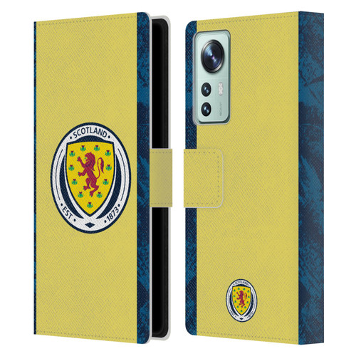 Scotland National Football Team Kits 2020 Home Goalkeeper Leather Book Wallet Case Cover For Xiaomi 12