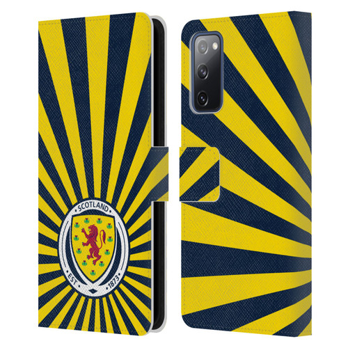 Scotland National Football Team Logo 2 Sun Rays Leather Book Wallet Case Cover For Samsung Galaxy S20 FE / 5G