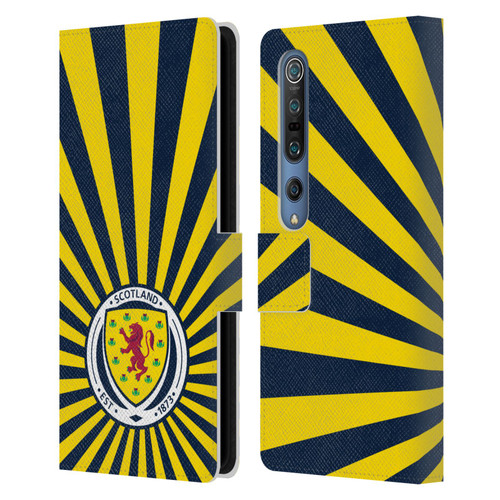 Scotland National Football Team Logo 2 Sun Rays Leather Book Wallet Case Cover For Xiaomi Mi 10 5G / Mi 10 Pro 5G