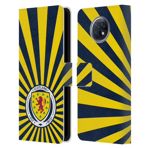 Scotland National Football Team Logo 2 Sun Rays Leather Book Wallet Case Cover For Xiaomi Redmi Note 9T 5G