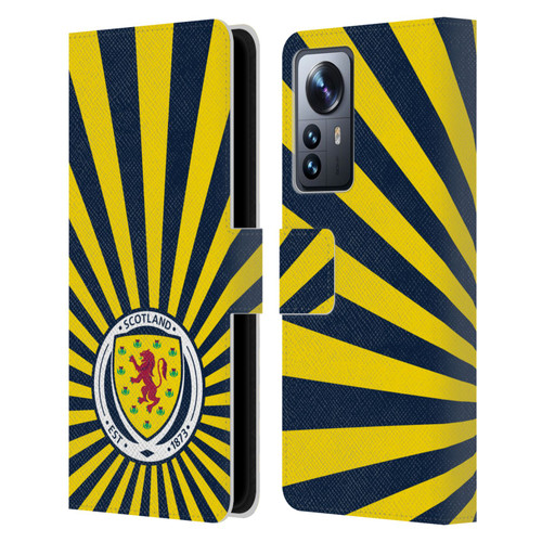 Scotland National Football Team Logo 2 Sun Rays Leather Book Wallet Case Cover For Xiaomi 12 Pro
