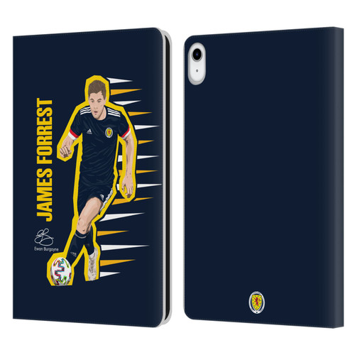 Scotland National Football Team Players James Forrest Leather Book Wallet Case Cover For Apple iPad 10.9 (2022)