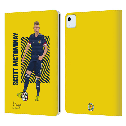 Scotland National Football Team Players Scott McTominay Leather Book Wallet Case Cover For Apple iPad Air 2020 / 2022