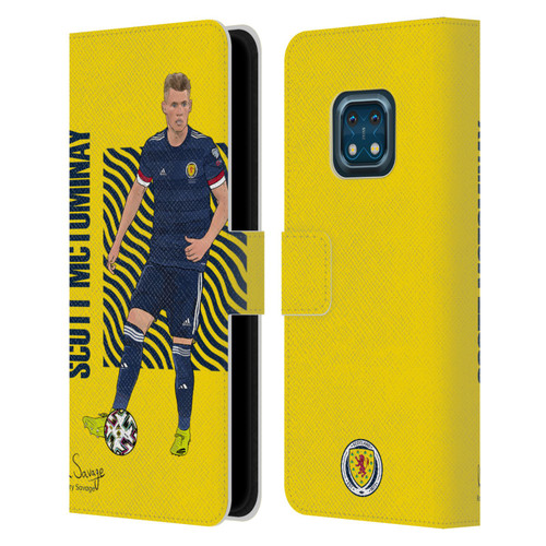 Scotland National Football Team Players Scott McTominay Leather Book Wallet Case Cover For Nokia XR20