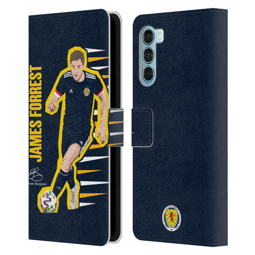 Scotland National Football Team Players James Forrest Leather Book Wallet Case Cover For Motorola Edge S30 / Moto G200 5G