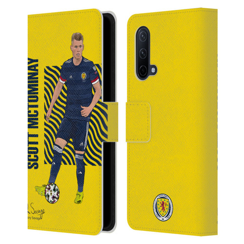 Scotland National Football Team Players Scott McTominay Leather Book Wallet Case Cover For OnePlus Nord CE 5G