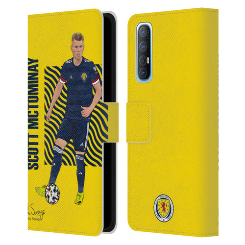 Scotland National Football Team Players Scott McTominay Leather Book Wallet Case Cover For OPPO Find X2 Neo 5G