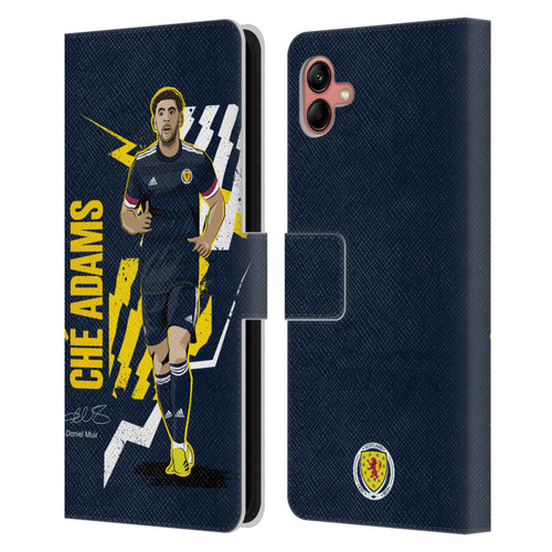 Scotland National Football Team Players Ché Adams Leather Book Wallet Case Cover For Samsung Galaxy A04 (2022)