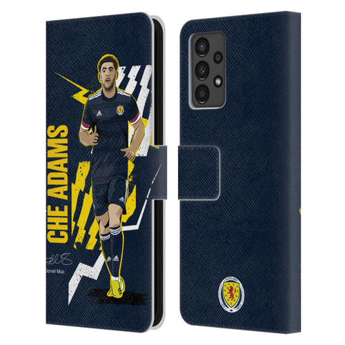 Scotland National Football Team Players Ché Adams Leather Book Wallet Case Cover For Samsung Galaxy A13 (2022)