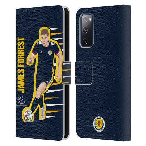 Scotland National Football Team Players James Forrest Leather Book Wallet Case Cover For Samsung Galaxy S20 FE / 5G