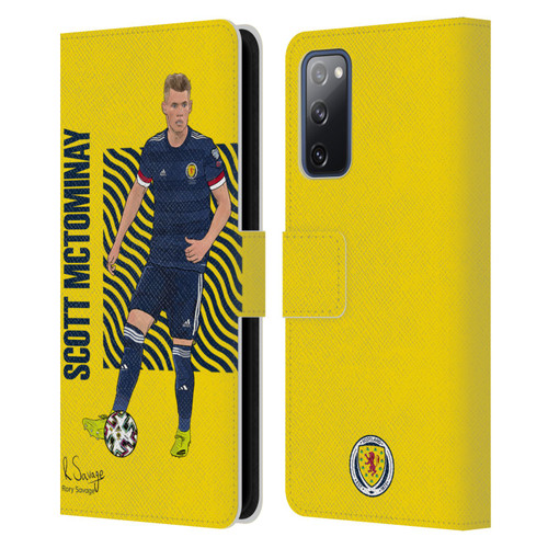 Scotland National Football Team Players Scott McTominay Leather Book Wallet Case Cover For Samsung Galaxy S20 FE / 5G