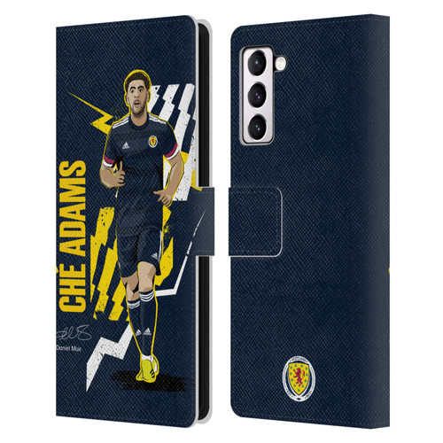 Scotland National Football Team Players Ché Adams Leather Book Wallet Case Cover For Samsung Galaxy S21+ 5G