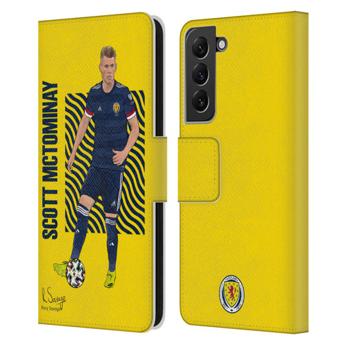 Scotland National Football Team Players Scott McTominay Leather Book Wallet Case Cover For Samsung Galaxy S22+ 5G