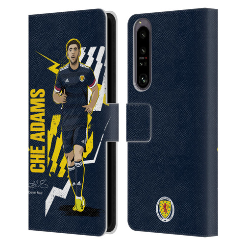 Scotland National Football Team Players Ché Adams Leather Book Wallet Case Cover For Sony Xperia 1 IV