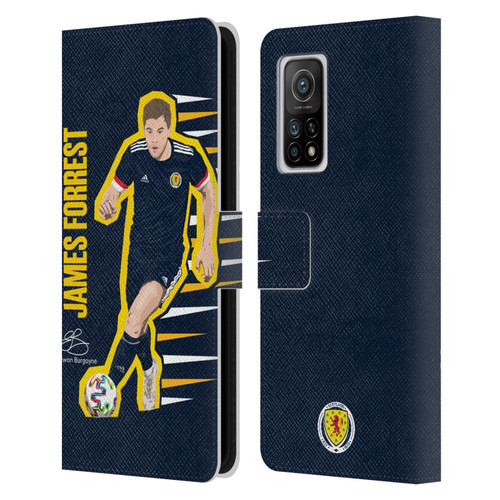 Scotland National Football Team Players James Forrest Leather Book Wallet Case Cover For Xiaomi Mi 10T 5G