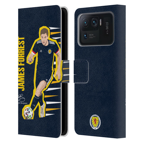 Scotland National Football Team Players James Forrest Leather Book Wallet Case Cover For Xiaomi Mi 11 Ultra