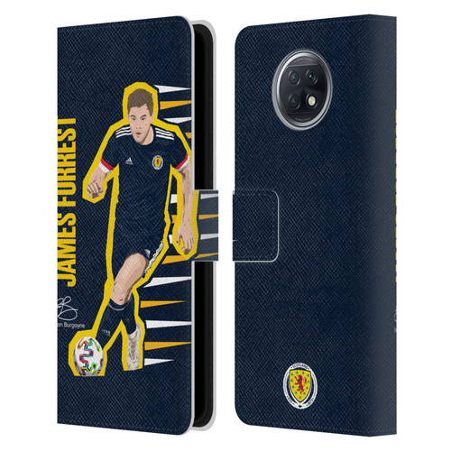 Scotland National Football Team Players James Forrest Leather Book Wallet Case Cover For Xiaomi Redmi Note 9T 5G