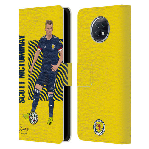 Scotland National Football Team Players Scott McTominay Leather Book Wallet Case Cover For Xiaomi Redmi Note 9T 5G