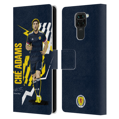 Scotland National Football Team Players Ché Adams Leather Book Wallet Case Cover For Xiaomi Redmi Note 9 / Redmi 10X 4G