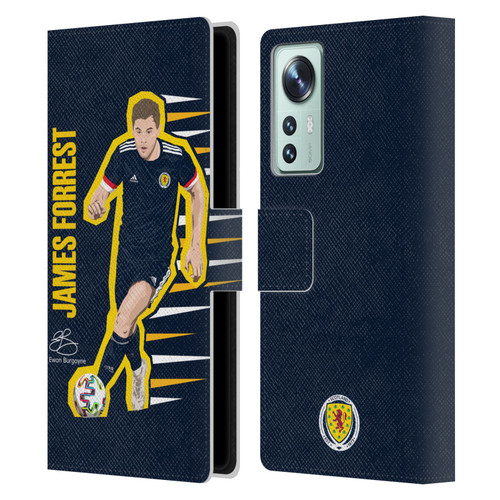 Scotland National Football Team Players James Forrest Leather Book Wallet Case Cover For Xiaomi 12