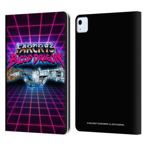 Far Cry 3 Blood Dragon Key Art Fist Bump Leather Book Wallet Case Cover For Apple iPad Air 2020 / 2022
