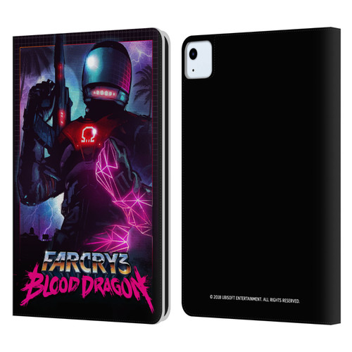 Far Cry 3 Blood Dragon Key Art Omega Leather Book Wallet Case Cover For Apple iPad Air 2020 / 2022
