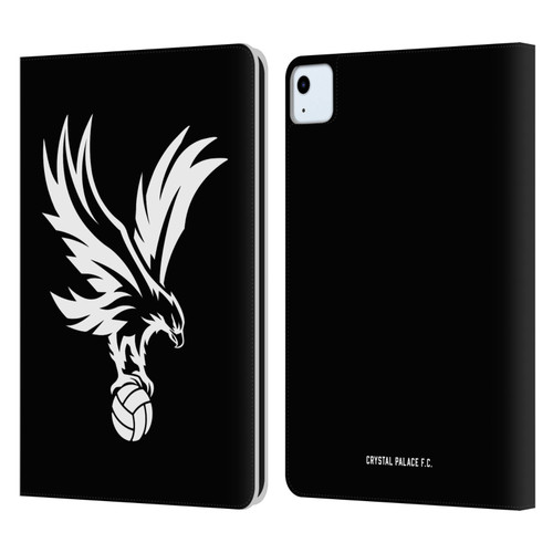 Crystal Palace FC Crest Eagle Grey Leather Book Wallet Case Cover For Apple iPad Air 2020 / 2022