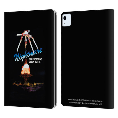 A Nightmare On Elm Street (1984) Graphics Nightmare Leather Book Wallet Case Cover For Apple iPad Air 2020 / 2022