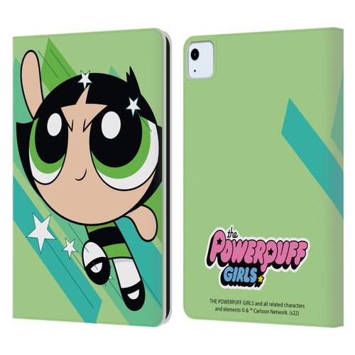 The Powerpuff Girls Graphics Buttercup Leather Book Wallet Case Cover For Apple iPad Air 2020 / 2022