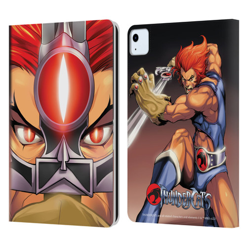 Thundercats Graphics Lion-O Leather Book Wallet Case Cover For Apple iPad Air 11 2020/2022/2024