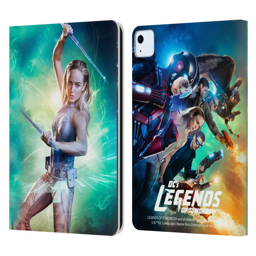 Legends Of Tomorrow Graphics Sara Lance Leather Book Wallet Case Cover For Apple iPad Air 2020 / 2022