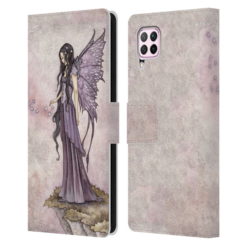 Amy Brown Magical Fairies I Will Return As Stars Fairy Leather Book Wallet Case Cover For Huawei Nova 6 SE / P40 Lite
