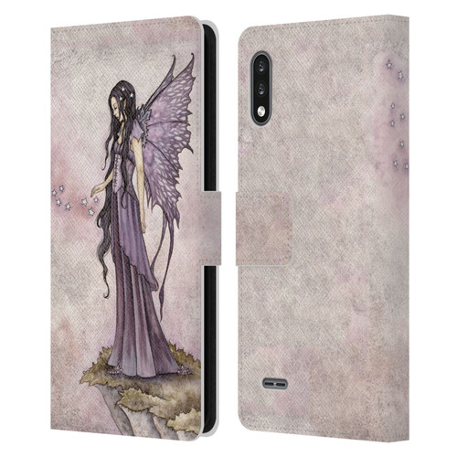 Amy Brown Magical Fairies I Will Return As Stars Fairy Leather Book Wallet Case Cover For LG K22