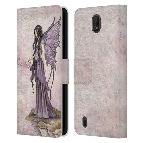 Amy Brown Magical Fairies I Will Return As Stars Fairy Leather Book Wallet Case Cover For Nokia C01 Plus/C1 2nd Edition