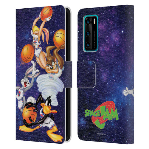 Space Jam (1996) Graphics Poster Leather Book Wallet Case Cover For Huawei P40 5G
