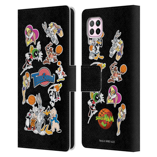 Space Jam (1996) Graphics Tune Squad Leather Book Wallet Case Cover For Huawei Nova 6 SE / P40 Lite