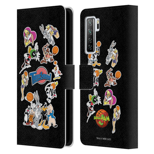 Space Jam (1996) Graphics Tune Squad Leather Book Wallet Case Cover For Huawei Nova 7 SE/P40 Lite 5G