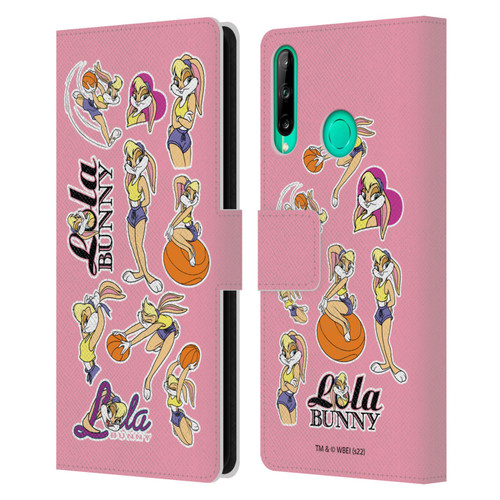 Space Jam (1996) Graphics Lola Bunny Leather Book Wallet Case Cover For Huawei P40 lite E