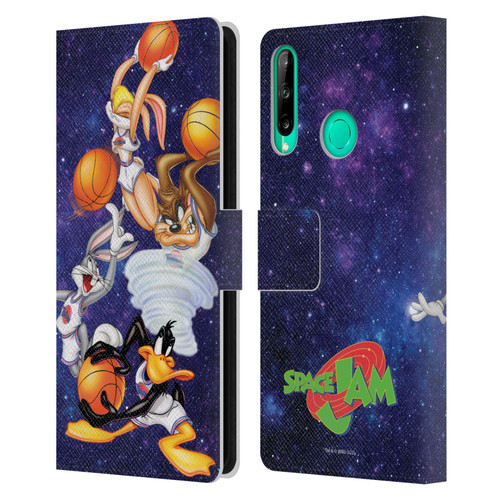 Space Jam (1996) Graphics Poster Leather Book Wallet Case Cover For Huawei P40 lite E