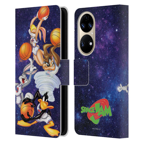 Space Jam (1996) Graphics Poster Leather Book Wallet Case Cover For Huawei P50