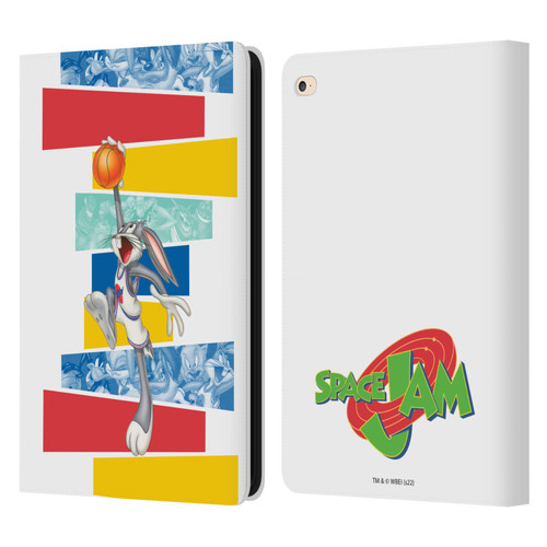 Space Jam (1996) Graphics Bugs Bunny Leather Book Wallet Case Cover For Apple iPad Air 2 (2014)