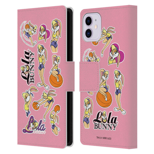 Space Jam (1996) Graphics Lola Bunny Leather Book Wallet Case Cover For Apple iPhone 11