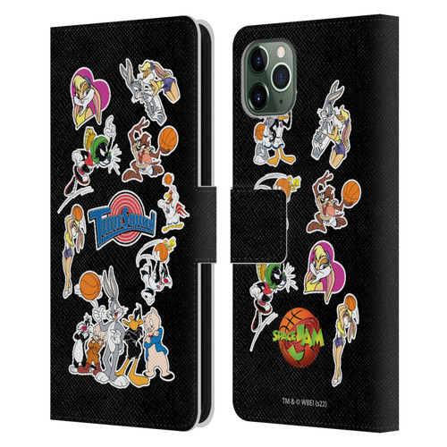 Space Jam (1996) Graphics Tune Squad Leather Book Wallet Case Cover For Apple iPhone 11 Pro Max