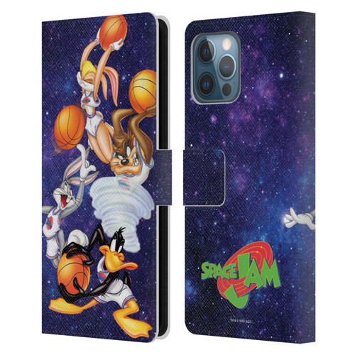Space Jam (1996) Graphics Poster Leather Book Wallet Case Cover For Apple iPhone 12 Pro Max