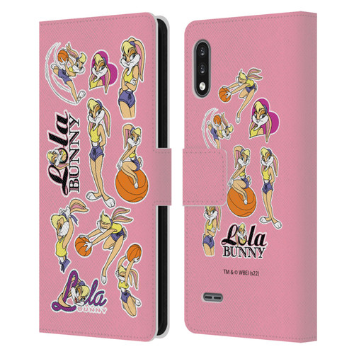 Space Jam (1996) Graphics Lola Bunny Leather Book Wallet Case Cover For LG K22