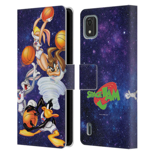 Space Jam (1996) Graphics Poster Leather Book Wallet Case Cover For Nokia C2 2nd Edition